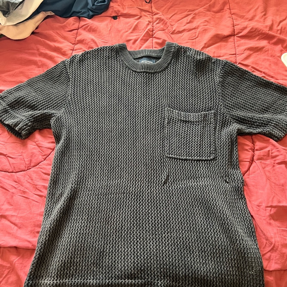Abercrombie & Fitch Black Short Sleeve Tee